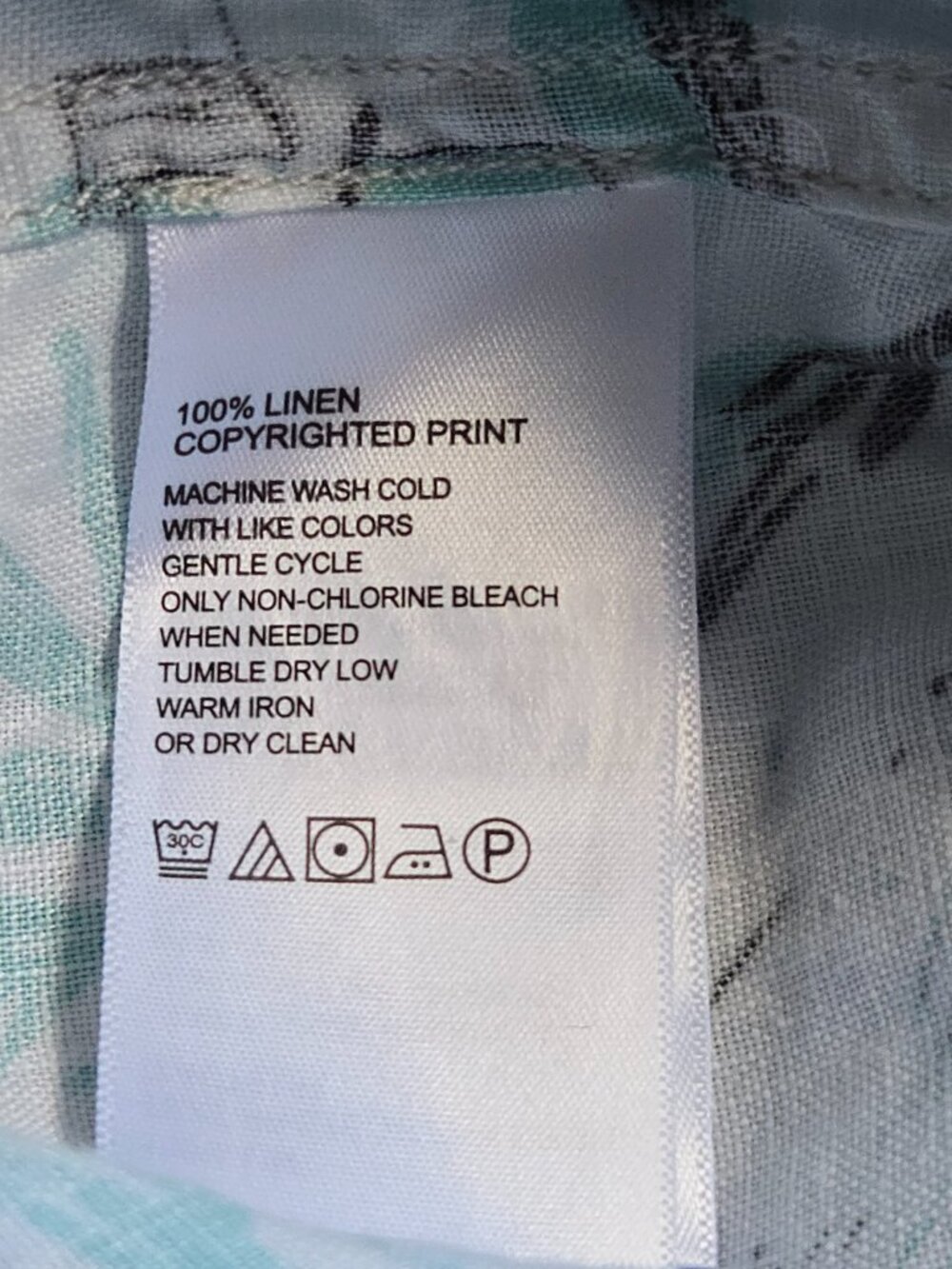 NWOT Linen Shirt XS Tommy Bahama Palm Tree Surfboard Beach Tropical - Picture 3 of 8